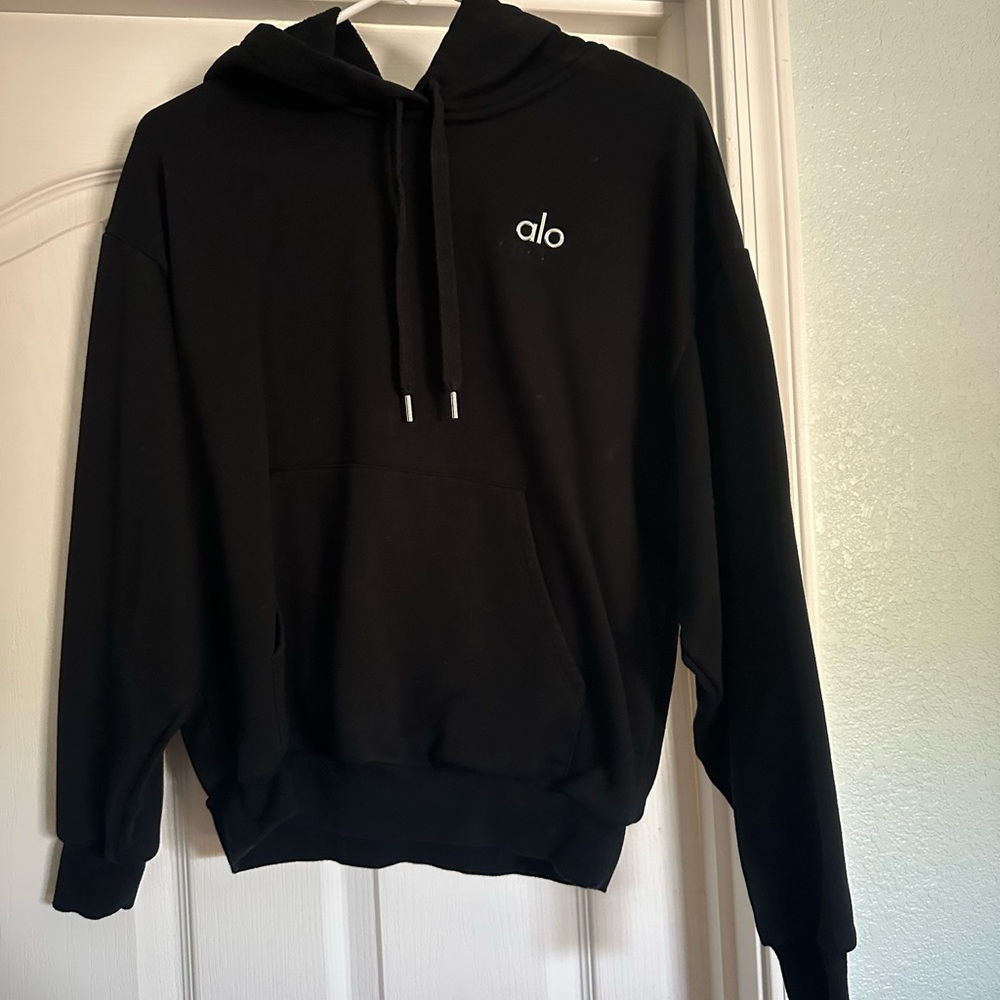 ALO Yoga Accolade Black Hoodie